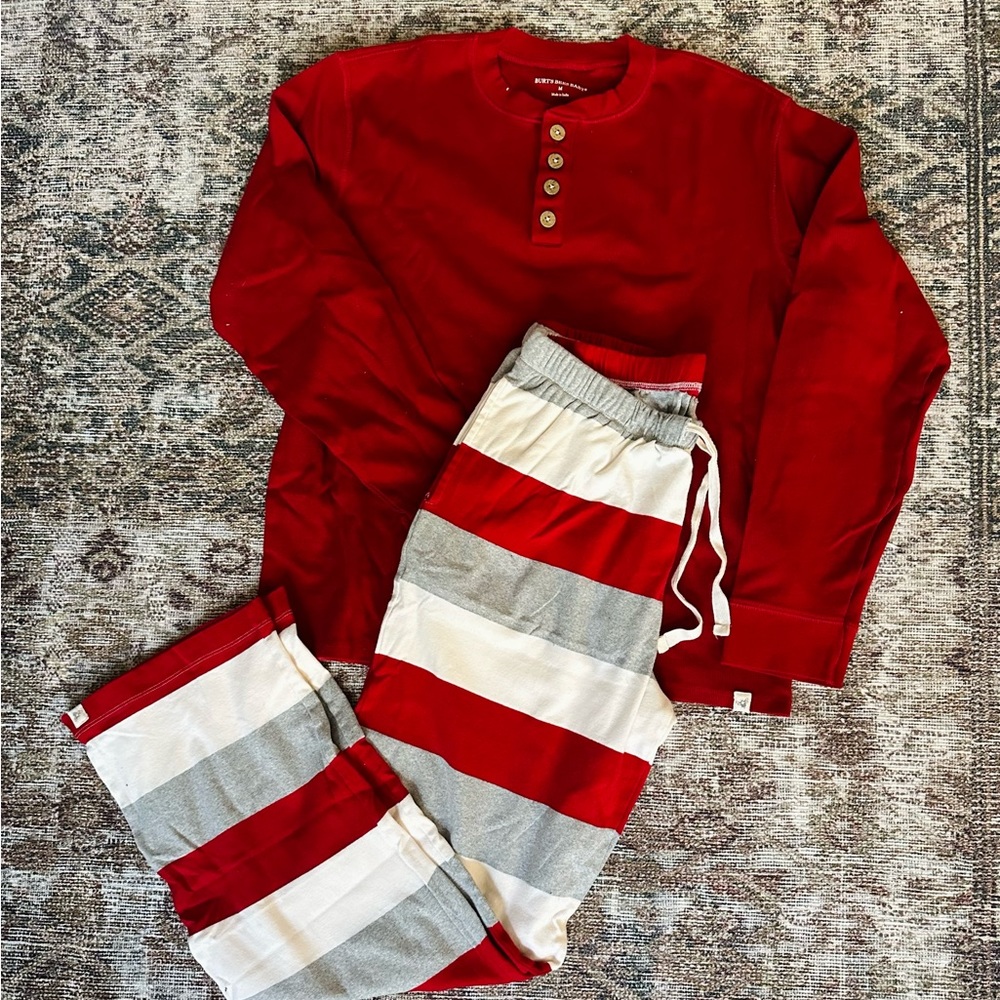 Burt’s Bees Men Pajamas Family Christmas Pajamas